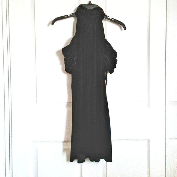 NWT DKNYC High Neck Cold Shoulder Velvet Dress size Medium - Picture 1 of 6